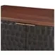 Vallarta Brown and Gray 2 Door Bar Cabinet