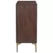 Vallarta Brown and Gray 2 Door Bar Cabinet