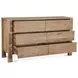 Mesa Brushed Acacia Canopy Bedroom Set