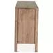 Mesa Brushed Acacia 6 Drawer Dresser