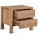 Mesa Brushed Acacia Canopy Bedroom Set