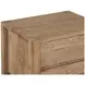 Mesa Brushed Acacia 2 Drawer Nightstand