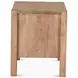 Mesa Brushed Acacia 2 Drawer Nightstand