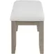 Lily Gray 54" Upholstered Bench