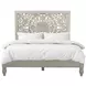 Haveli Heirloom White King Panel Bed