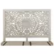 Haveli Heirloom White King Panel Bed