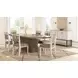 Elements Toffee Rope Pedestal Extendable Dining Room Set