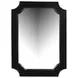 Trento Distressed Black Rectangular Wall Mirror
