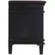Trento Distressed Black Panel Bedroom Set