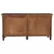 Trento Distressed Black 4 Door Sideboard