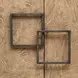 Langston Bronze and Brown 2 Door Accent Cabinet