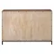 Langston Bronze and Brown 2 Door Accent Cabinet