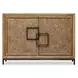 Langston Bronze and Brown 2 Door Accent Cabinet