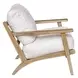 Somerset White Upholstered Accent Chair