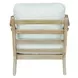 Somerset White Upholstered Accent Chair
