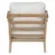 Somerset White Upholstered Accent Chair