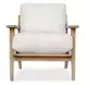 Somerset White Upholstered Accent Chair