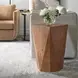 Carlisle Caramel Square Accent Table