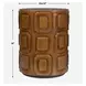 Langston Brown Round Accent Table