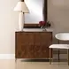 Fairmont Brown and Gold 2 Door Accent Cabinet