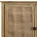 Coast Soft Oak and Natural 2 Door Accent Cabinet