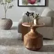 Monterey Brown Round Accent Table
