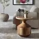 Monterey Brown Round Accent Table