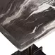Kingsley Gray and Gold Square Accent Table