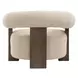 Langston Linen Upholstered Accent Chair