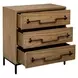 Hamilton Natural 3 Drawer Accent Chest