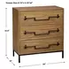 Hamilton Natural 3 Drawer Accent Chest