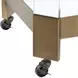 Giselle Bronze Bar Cart
