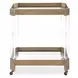 Giselle Bronze Bar Cart