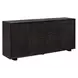 Stevenson Ebony 4 Door Accent Cabinet