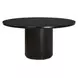 Fairmont Black 60" Round Dining Table