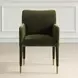Oakley Moss Upholstered Dining Arm Chair