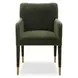 Oakley Moss Upholstered Dining Arm Chair