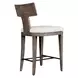 Fairmont Oyster White Outdoor Counter Height Stool