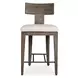 Fairmont Oyster White Outdoor Counter Height Stool