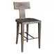 Fairmont Oyster White Upholstered Outdoor Bar Stool