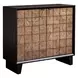 Somerset Brown and Black 2 Door Accent Cabinet