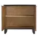 Somerset Brown and Black 2 Door Accent Cabinet
