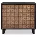 Somerset Brown and Black 2 Door Accent Cabinet