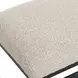 Riverton Off White Upholstered Accent Bench