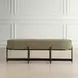 Prescott Moss Upholstered Accent Bench