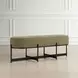 Prescott Moss Upholstered Accent Bench