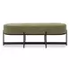 Prescott Moss Upholstered Accent Bench