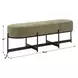Prescott Moss Upholstered Accent Bench
