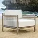 Grafton Oyster White Upholstered Outdoor Lounge Chair