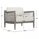 Grafton Oyster White Upholstered Outdoor Lounge Chair